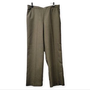 Alfred Dunner pull on straight petite pants, 12P